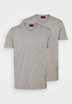 Meilleur prix ⭐ HUGO V NECK 2 PACK - T-shirt Basique - Grey 😍 -HUGO Sales 002764b23b6d4411bd72924d3506bd14