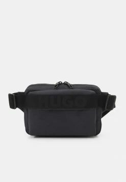 De gros 🥰 HUGO JAYDEN WAISTBELT UNISEX - Sac Banane - Black ⌛