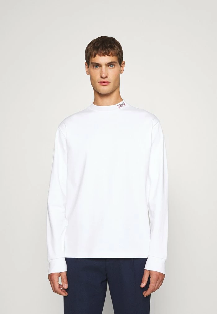 Meilleur prix 🎁 HUGO DULCANO - T-shirt à Manches Longues - White 🧨 1 Meilleur prix 🎁 HUGO DULCANO - T-shirt à Manches Longues - White 🧨