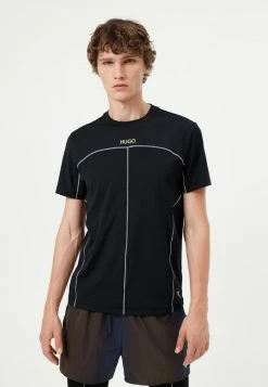 Coupon 😀 HUGO DINCO - T-shirt Basique - Black 🎉