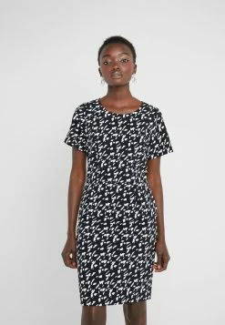 Meilleure vente ✨ HUGO KAJESSI - Robe De Jour - Black/white 🤩