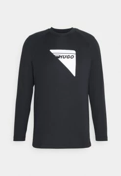 Le moins cher ❤️ HUGO DOTIVATION - T-shirt à Manches Longues - Black 🎁 -HUGO Sales 034d4032dd4c4d6183fe630a832e39cd
