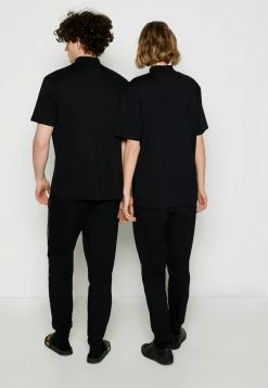 Promo 🥰 HUGO DAKAYO METALLIC UNISEX - T-shirt Imprimé - Black/gold 🎉 -HUGO Sales 03ba3d659b2c4e39bb860ee831d682ac