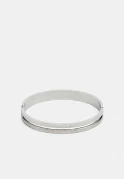 Bon marché 🤩 HUGO E CUT BRACELET - Bracelet - Silver-coloured 🥰