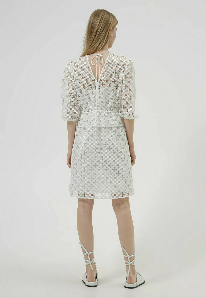 Nouveau 🤩 HUGO Robe De Soirée - Natural 🌟 3 Nouveau 🤩 HUGO Robe De Soirée - Natural 🌟 – Image 3