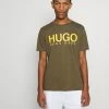 Offres 🔔 HUGO DOLIVE - T-shirt Imprimé - Green 🥰