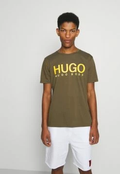 Offres 🔔 HUGO DOLIVE - T-shirt Imprimé - Green 🥰