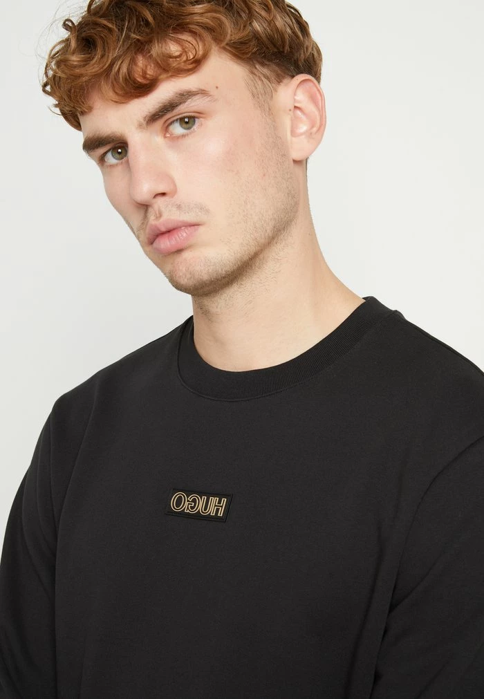 Meilleure affaire 😍 HUGO DICAGO - Sweatshirt - Black/gold ✔️ 6 Meilleure affaire 😍 HUGO DICAGO - Sweatshirt - Black/gold ✔️ – Image 6