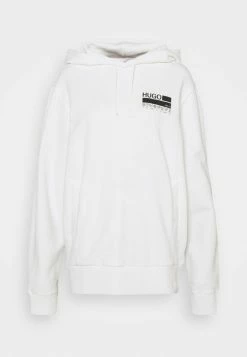 Remise 👏 HUGO Sweat à Capuche - Natural 🥰 -HUGO Sales 06e2ed9b0e784f97bef0d3a1aff6df90