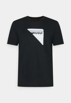 Tout neuf 👏 HUGO DAGILE - T-shirt Imprimé - Black 🧨 -HUGO Sales 07769c3adf3c496d8532bad108d630dd