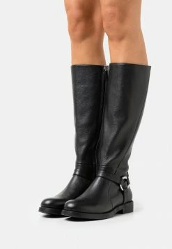 De gros 🛒 HUGO LEXI BOOT - Bottes - Black 🎁