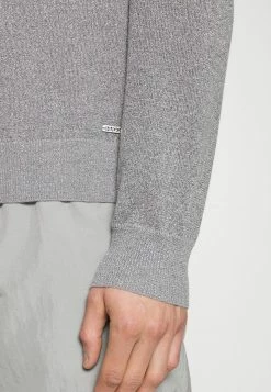 Coupon 🌟 HUGO SLUREX - Pullover - Silver 😉 -HUGO Sales 0953c2d582c44d288a3c193e87c45394