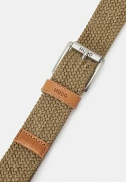 Acheter ✔️ HUGO GABI - Ceinture Tressée - Medium Beige 😉 -HUGO Sales 0982cad8e0f14a90b02a02f1ef4fabed