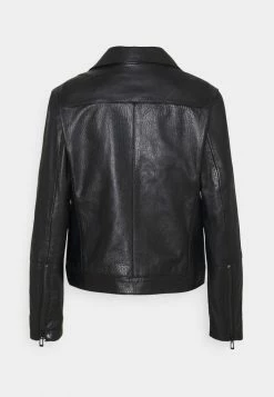 Vente flash 🤩 HUGO LOVERI - Veste En Cuir - Black 🔔 -HUGO Sales 0a018b984e7d468ab7f0fbc2d25ebf92