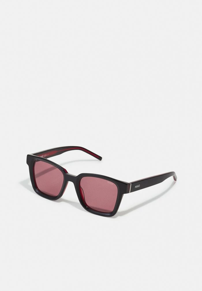 De gros 😉 HUGO Lunettes De Soleil - Black Red 👏 1 De gros 😉 HUGO Lunettes De Soleil - Black Red 👏
