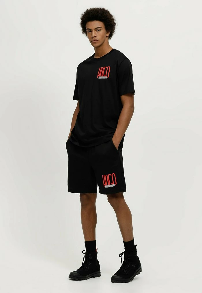 Budget ⌛ HUGO T-shirt Imprimé - Black 🔥 2 Budget ⌛ HUGO T-shirt Imprimé - Black 🔥 – Image 2