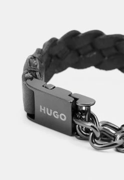 Tout neuf ⭐ HUGO BRACE UNISEX - Bracelet - Black 😀 -HUGO Sales 0c6cafd45baf4d858de71aeba8189cda