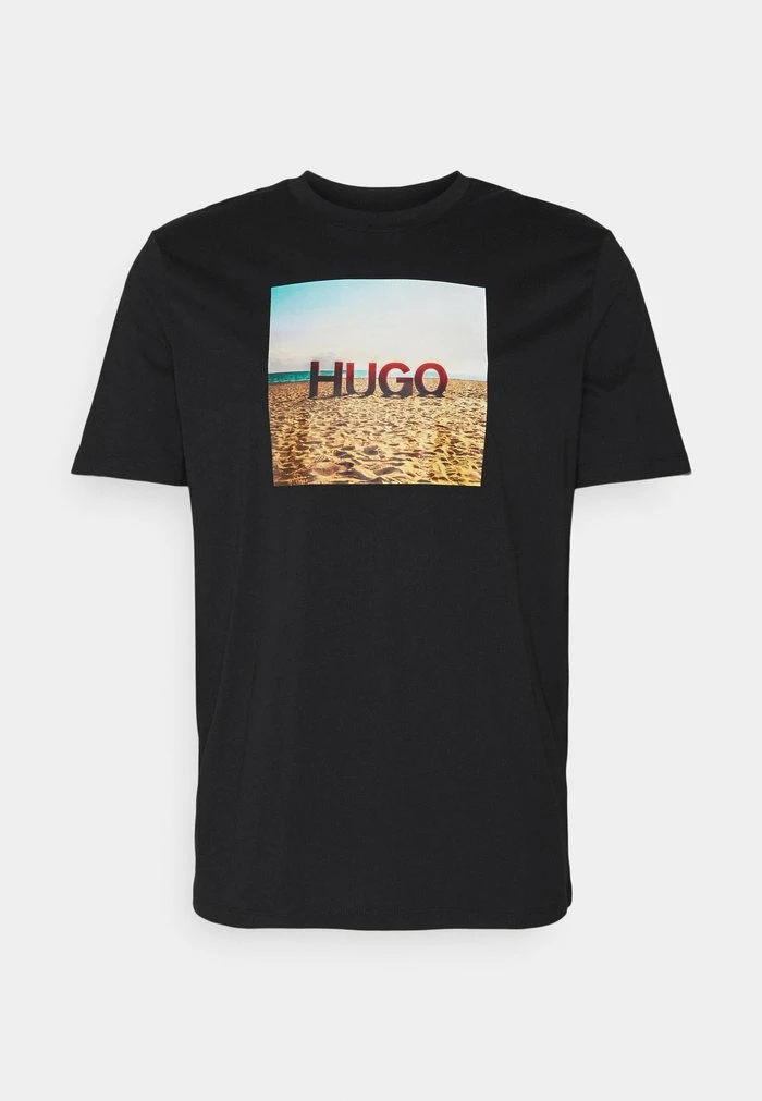 Top 10 ❤️ HUGO DOLDPLAY - T-shirt Imprimé - Black ⌛ 6 Top 10 ❤️ HUGO DOLDPLAY - T-shirt Imprimé - Black ⌛ – Image 6