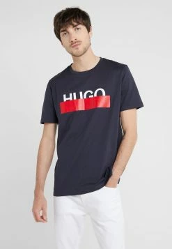 Le moins cher 👏 HUGO DOLIVE - T-shirt Imprimé - Dark Blue 🧨