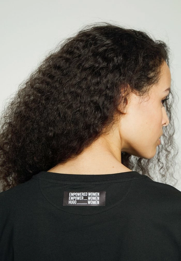 Meilleur prix 🧨 HUGO DIBIUSA - T-shirt Imprimé - Black 😉 5 Meilleur prix 🧨 HUGO DIBIUSA - T-shirt Imprimé - Black 😉 – Image 5