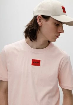 Promo ✔️ HUGO DIRAGOLINO - T-shirt Basique - Light Pink 🎉 -HUGO Sales 0e43dfb64cfc46a585f32e823b4fcfbc