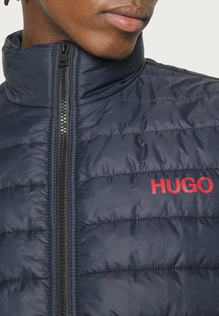 Le moins cher 👍 HUGO BENTINO - Veste Sans Manches - Dark Blue 🔔 6 Le moins cher 👍 HUGO BENTINO - Veste Sans Manches - Dark Blue 🔔 – Image 6