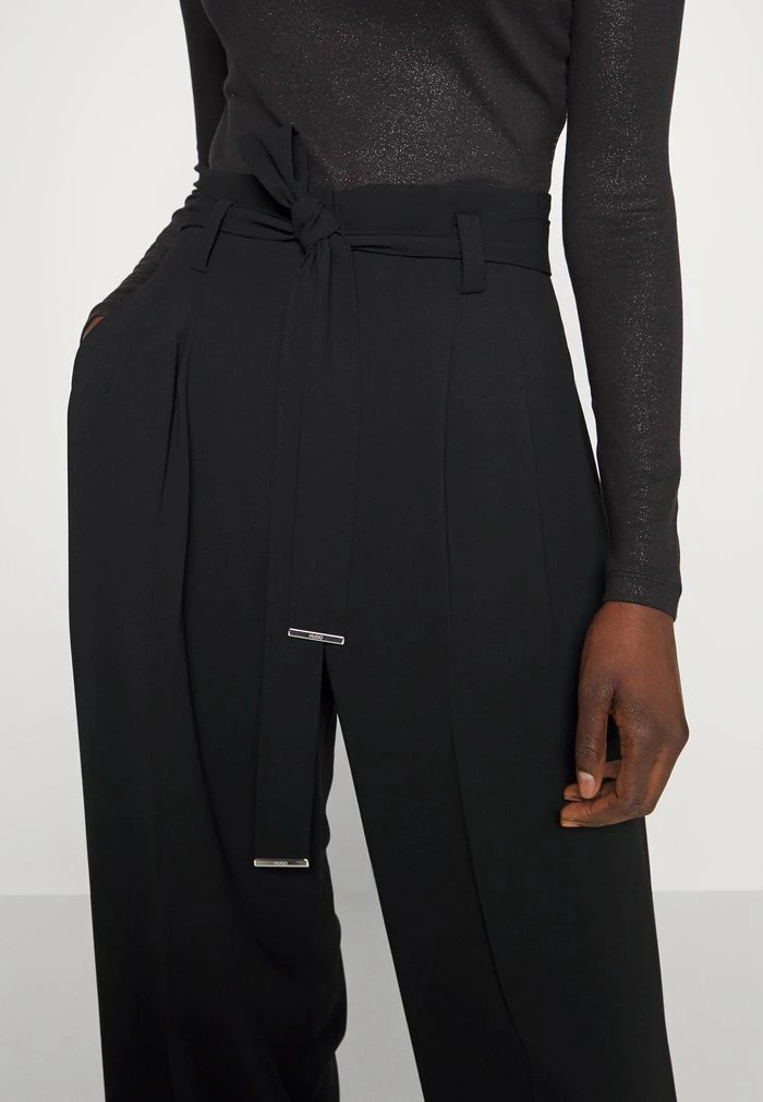 Vente flash 🤩 HUGO HENESIS - Pantalon Classique - Black 😍 7 Vente flash 🤩 HUGO HENESIS - Pantalon Classique - Black 😍 – Image 7