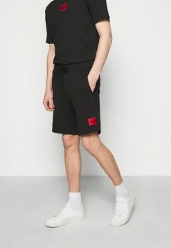 Remise 💯 HUGO Pantalon De Survêtement - Black 🎉