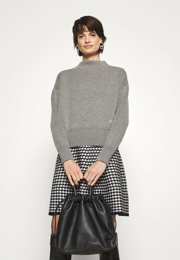 Meilleur prix ✨ HUGO SIDALIA - Pullover - Medium Grey 🎁 4 Meilleur prix ✨ HUGO SIDALIA - Pullover - Medium Grey 🎁 – Image 4