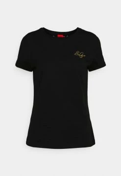 Meilleure affaire 🔥 HUGO THE SLIM TEE - T-shirt Basique - Black 🎉 -HUGO Sales 11258f10dc9249329fbdafa76352292f