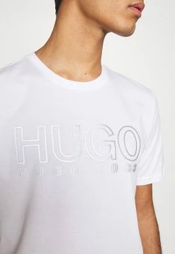 Le moins cher 🔥 HUGO DOLIVE - T-shirt Imprimé - White ✨ -HUGO Sales 11b752dfef1d4a9f8fa131a13e48a6dd