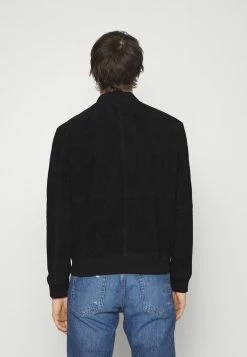 Sortie ❤️ HUGO LAOTO - Veste En Cuir - Black 👏 -HUGO Sales 11c276f7623046a283a7b0a5775fd01a