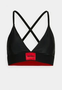 Coupon ❤️ HUGO TRIANGLE RED LABEL - Haut De 👙 Bikini - Black 🤩 -HUGO Sales 11e3c7bf824e4ce7b1e346e44ca782aa