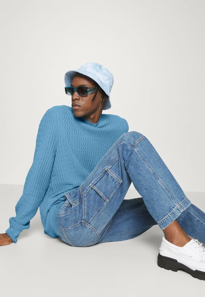 Promo 🔥 HUGO STRUCTURO - Pullover - Medium Blue 🛒 5 Promo 🔥 HUGO STRUCTURO - Pullover - Medium Blue 🛒 – Image 5