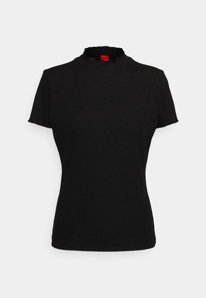 Top 10 🎉 HUGO DIMARELLA - T-shirt Basique - Black 🥰 6 Top 10 🎉 HUGO DIMARELLA - T-shirt Basique - Black 🥰 – Image 6