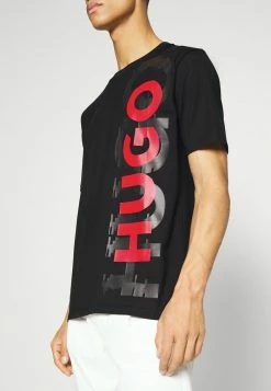 Meilleur prix 👏 HUGO DANSOVINO - T-shirt Imprimé - Black ❤️ -HUGO Sales 12c63c0223cc497a9e587b07ba27bf3f