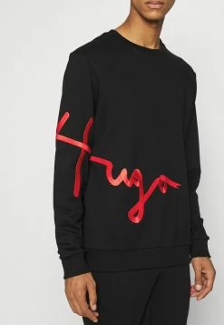 De gros 🌟 HUGO DOLLINS - Sweatshirt - Black 🥰 -HUGO Sales 1337abea5f1140968bbf2aee6b3c8763
