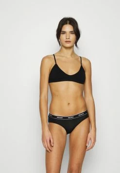 Vente flash 😉 HUGO TRIPLET BRIEF STRIPE 3 PACK - Slip - Black 😍