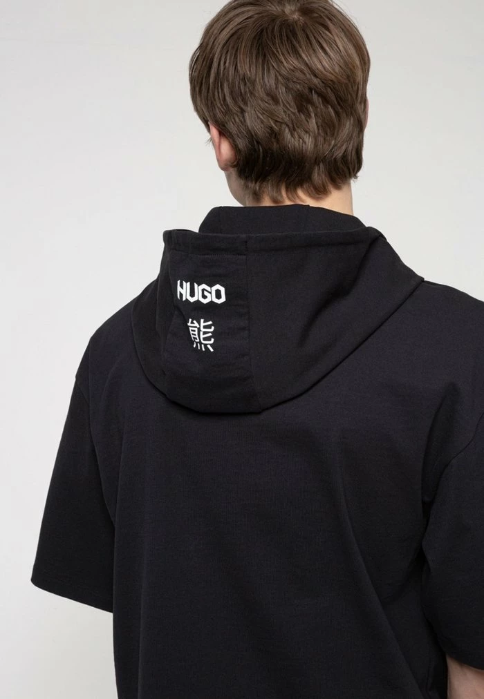 Meilleur prix 🧨 HUGO Sweatshirt - Black 🔥 3 Meilleur prix 🧨 HUGO Sweatshirt - Black 🔥 – Image 3