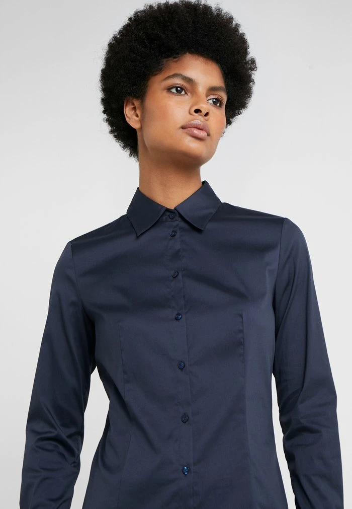 Sortie ⭐ HUGO THE FITTED - Chemisier - Navy ✨ 4 Sortie ⭐ HUGO THE FITTED - Chemisier - Navy ✨ – Image 4