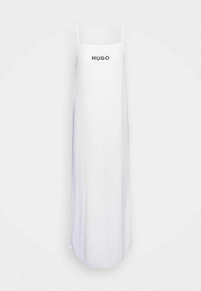 Nouveau ✔️ HUGO 👗 DRESS TERRY PURE - Chemise De Nuit / Nuisette - White ✨ 4 Nouveau ✔️ HUGO 👗 DRESS TERRY PURE - Chemise De Nuit / Nuisette - White ✨ – Image 4