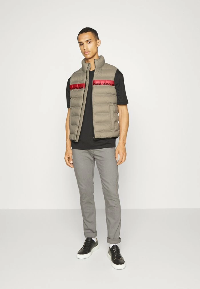 Bon marché 😉 HUGO BALTINO - Veste Sans Manches - Medium Grey 🔔 2 Bon marché 😉 HUGO BALTINO - Veste Sans Manches - Medium Grey 🔔 – Image 2