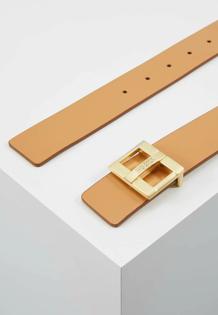 Promo 🤩 HUGO ZITA BELT - Ceinture - Light Beige ⌛ 3 Promo 🤩 HUGO ZITA BELT - Ceinture - Light Beige ⌛ – Image 3