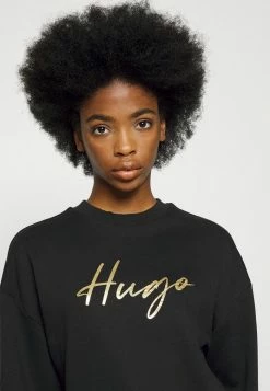 Budget 🎁 HUGO DAKIMARA - Sweatshirt - Black 👏 -HUGO Sales 1598cc6141e74af6b2a21dd6d551e333