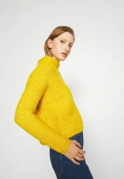 Promo ❤️ HUGO SAFINEY - Pullover - Yellow 😍 -HUGO Sales 163cd80425424c1fa6491ad1fc0b97bd