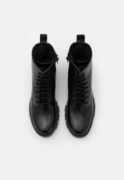 Tout neuf 👏 HUGO AXEL BOOTIE - Bottines à Lacets - Black 🌟 -HUGO Sales 164a20e4549d40de872d67a4e2998b34