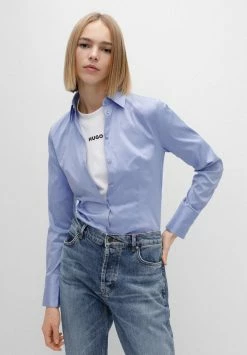 Promo 🤩 HUGO THE FITTED - Chemisier - Blue ✨