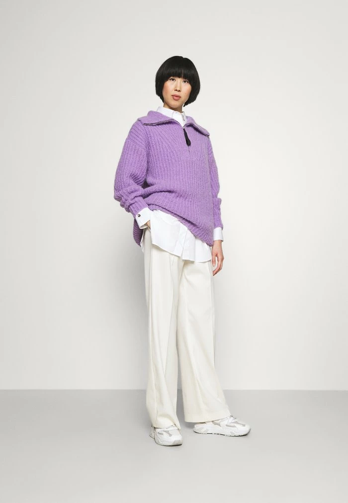 Sortie 🧨 HUGO STEVETTA - Pullover - Bright Purple 🌟 2 Sortie 🧨 HUGO STEVETTA - Pullover - Bright Purple 🌟 – Image 2