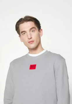 Coupon 😍 HUGO DIRAGOL - Sweatshirt - Silver ✨ -HUGO Sales 17fc0cda1028451cb2af36db7b507d68