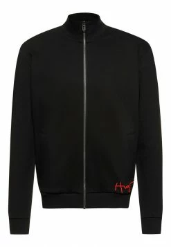 De gros 😉 HUGO Sweat à Capuche Zippé - Black 💯 -HUGO Sales 1841815d2b6a40a58eea2a2a66a0ab58